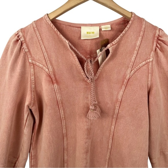 MAEVE by ANTHROPOLOGIE Jeanne Puff Sleeve Sweater - Picture 5 of 11